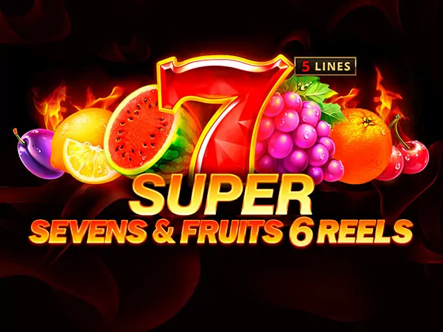 5 Super Sevens & Fruits: 6 reels играть онлайн