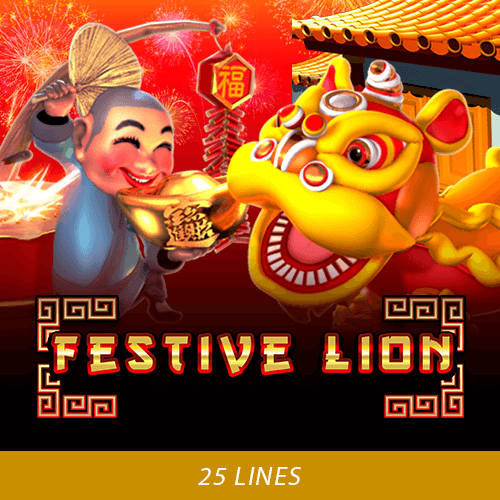 Festive Lion играть онлайн