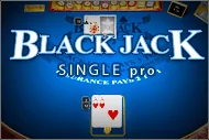 Black Jack Single Pro играть онлайн