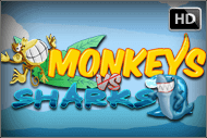 Monkeys Vs Sharks HD играть онлайн
