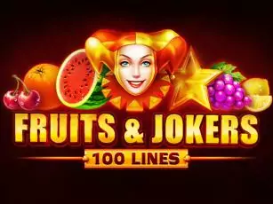 Fruits & Jokers: 100 lines играть онлайн