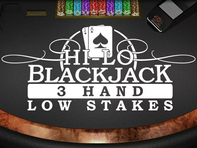 Hi-Lo Blackjack (3 Box) Low Stakes играть онлайн