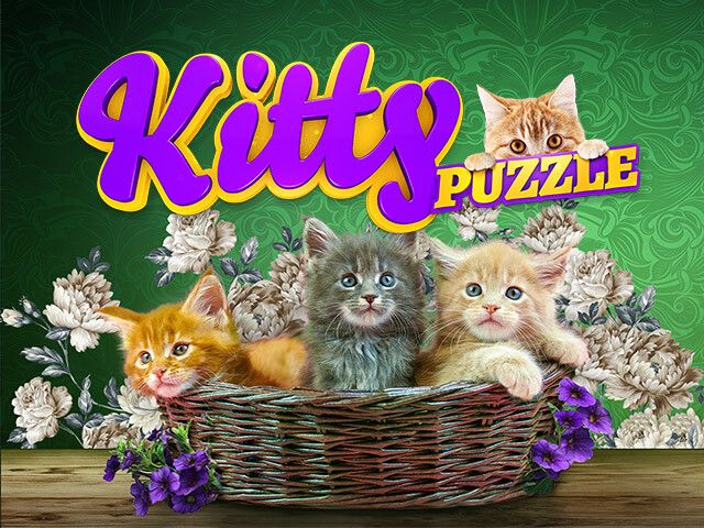 Kitty Puzzle играть онлайн