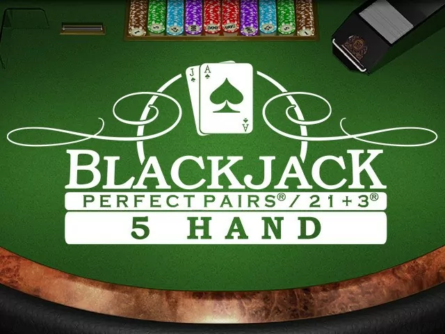 Perfect Pairs 21+3 Blackjack (5 Box) играть онлайн
